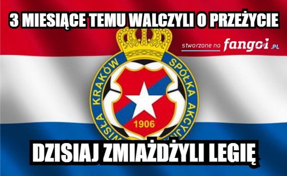 Memy po meczu Wisła Kraków - Legia Warszawa 4:0