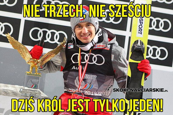 Kamil Stoch w znakomitym stylu wygrał Turniej Czterech Skoczni - memy