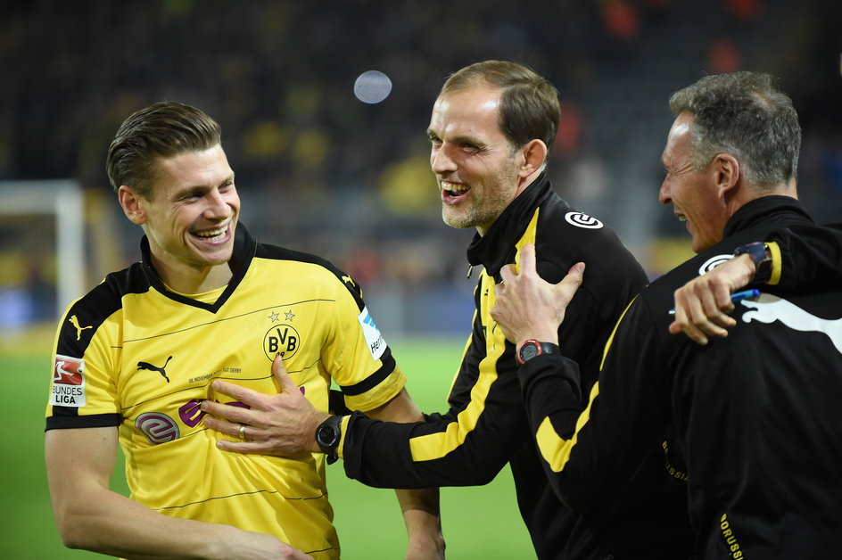 Łukasz Piszczek i Thomas Tuchel