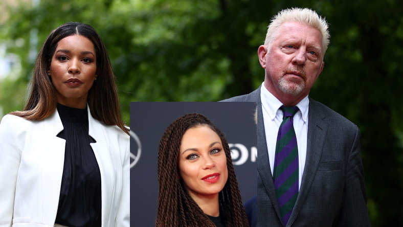 Boris Becker z obecną partnerką Lilian de Carvalho Monteiro