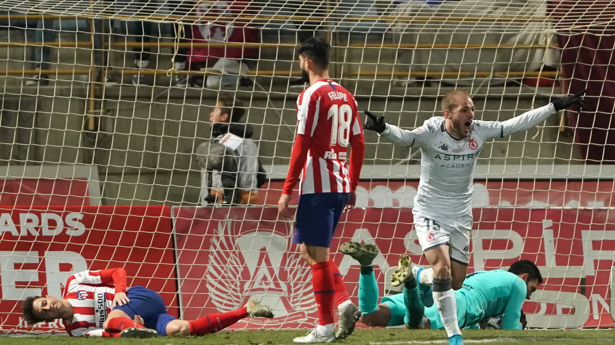 Cultural Leonesa wyeliminował Atletico Madryt z Pucharu Hiszpanii