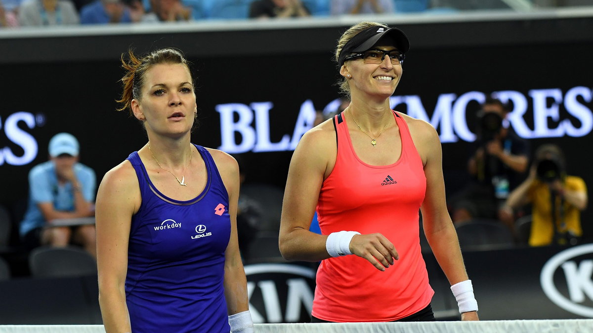 Agnieszka Radwańska i Mirjana Lucic-Baroni