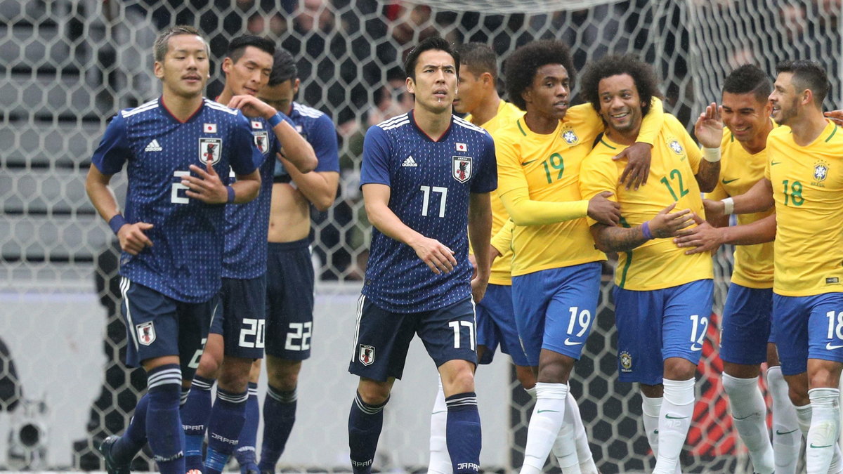 Soccer / Japan VS Brazil