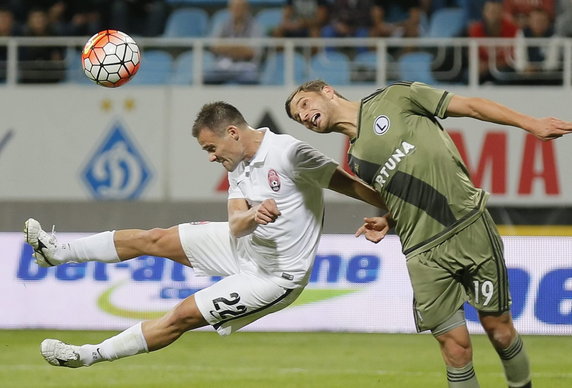 UKRAINE SOCCER UEFA EUROPA LEAGUE (Zorya Luhansk vs Legia)