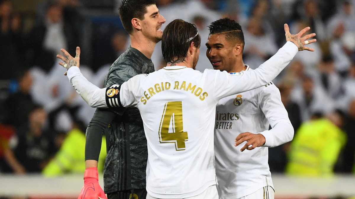 Sergio Ramos, Thibaut Courtois i Casemiro