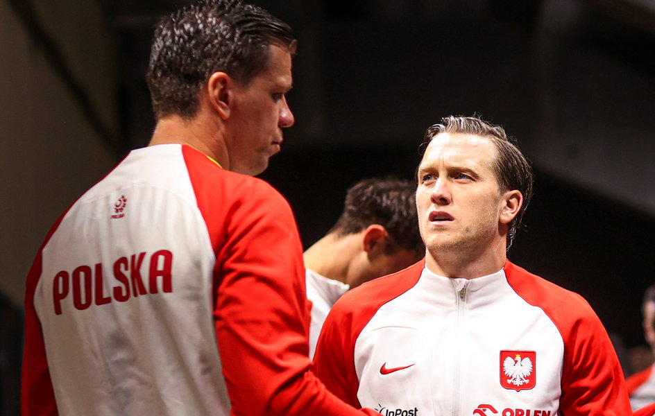 Wojciech Szczęsny i Piotr Zieliński