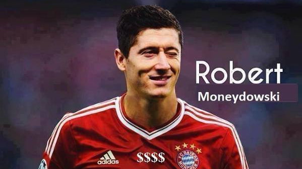 Robert Lewandowski w Bayernie Monachium - memy