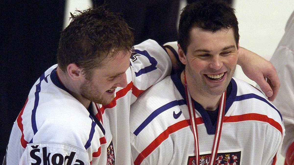 Pavel Kubina i Jaromir Jagr