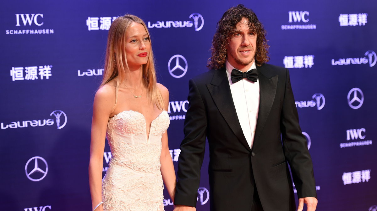 Carles Puyol i Vanessa Lorenzo