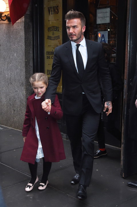 Harper Seven Beckham w lutym 2018 roku