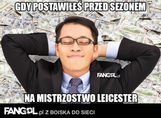 Leicester City mistrzem Anglii! Memy