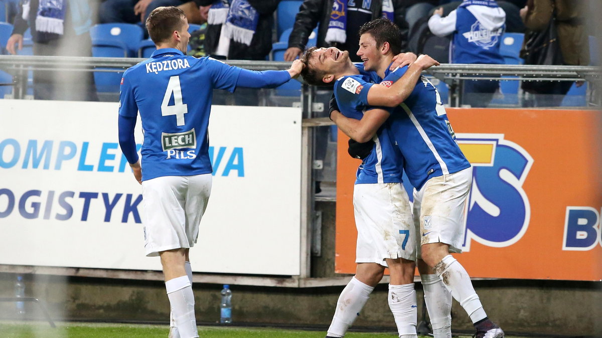 02.12.2015 LECH POZNAN - WISLA KRAKOW EKSTRAKLASA PILKA NOZNA