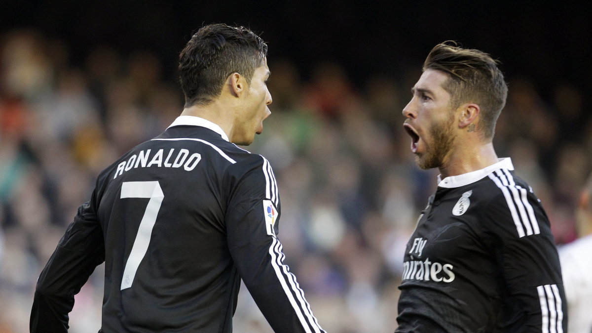 Cristiano Ronaldo i Sergio Ramos