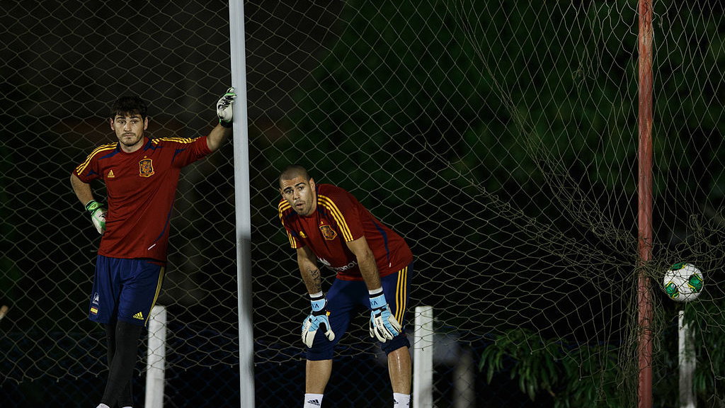 Victor Valdes i Iker Casillas