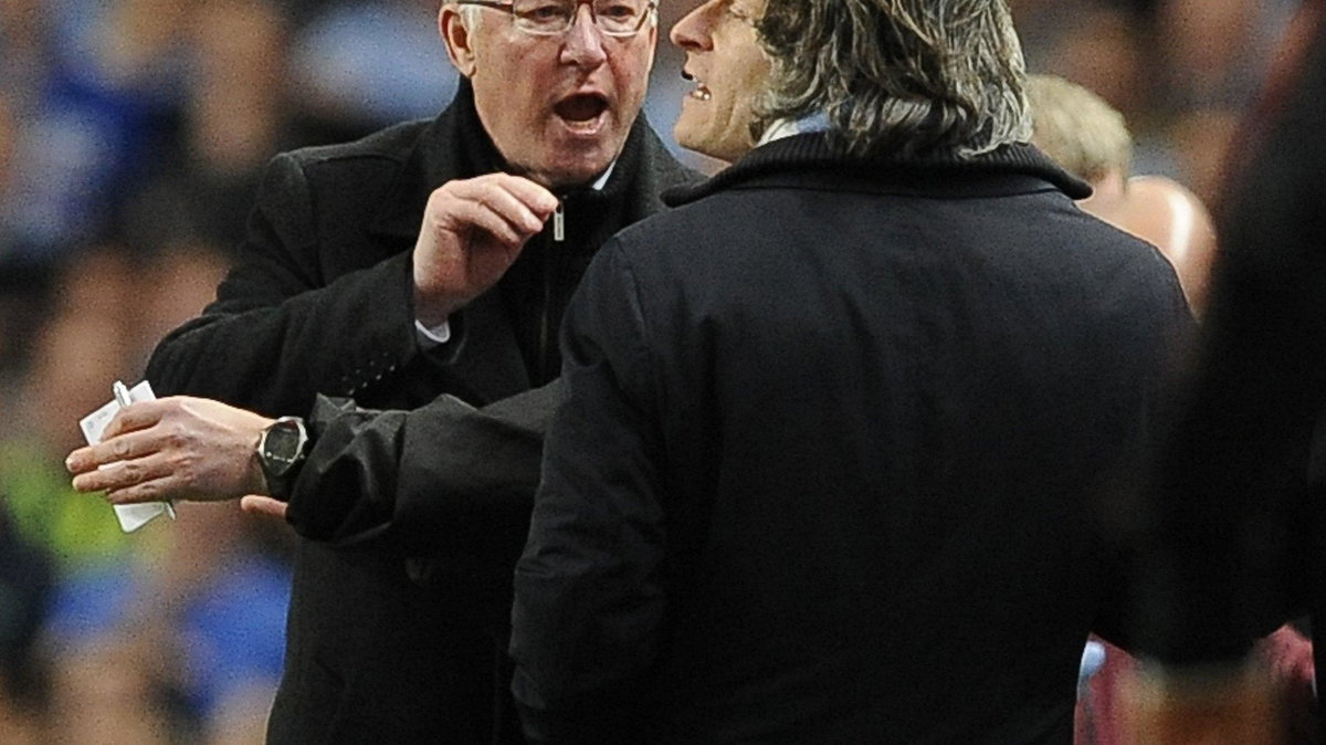 Sir Alex Ferguson i Roberto Mancini