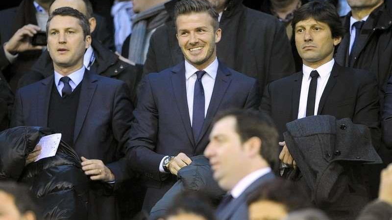 Valencia - Paris Saint-Germain David Beckham 