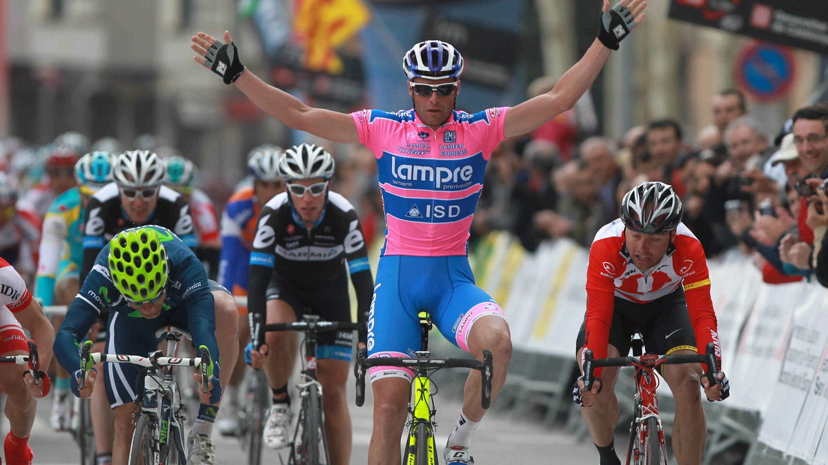 Alessandro Petacchi na mecie 2. etapu Volta a Catalunya'