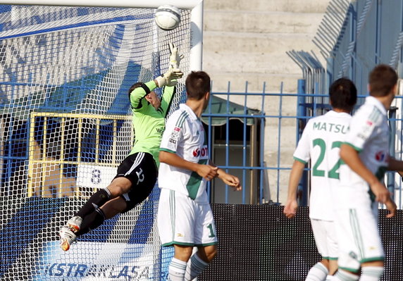 PIŁKARSKA EKSTRAKLASA RUCH CHORZÓW KONTRA LECHIA