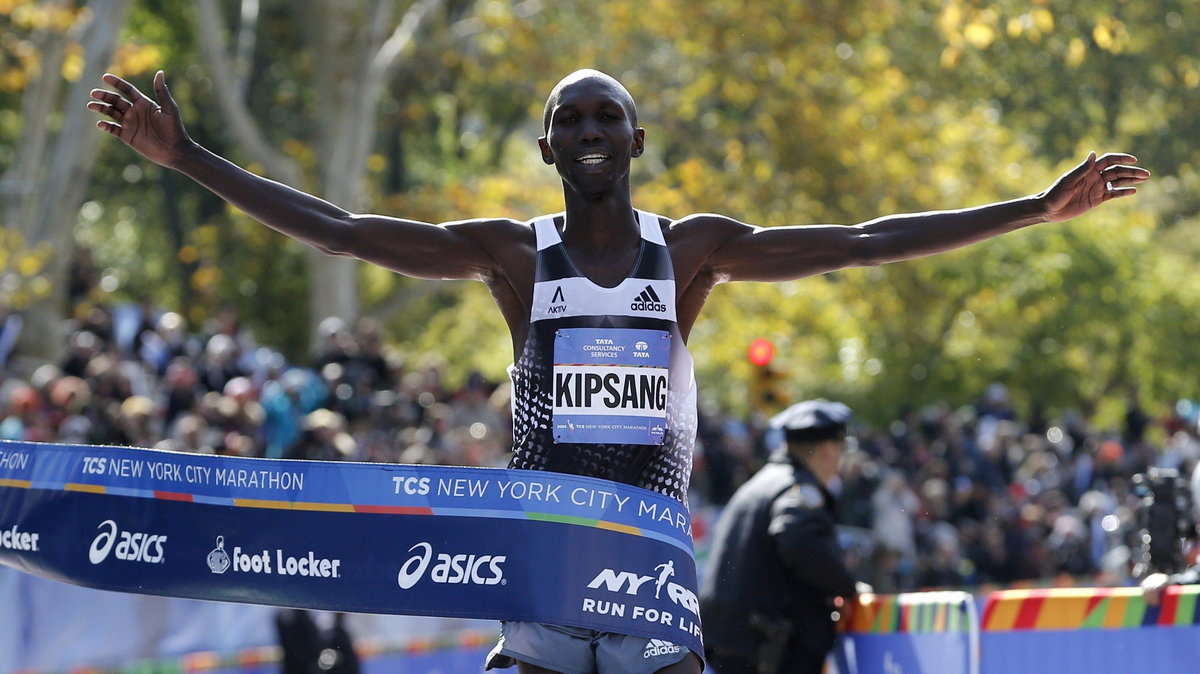 Wilson Kipsang rozegrał bieg w Nowym Jorku po mistrzowsku