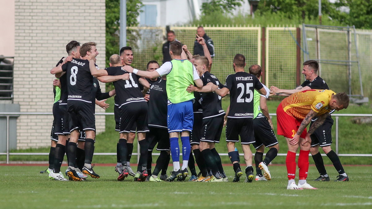 Po wygranej 1:0 ze Zniczem Pruszków piłkarze Górnika Polkowice zapewnili sobie awans do Fortuna 1. Ligi.