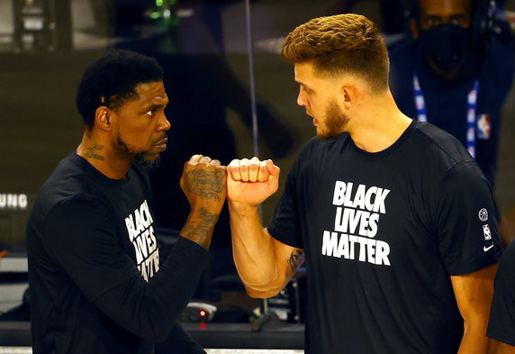 Meyers Leonard i Udonis Haslem w barwach Miami Heat w sezonie 2019/2020