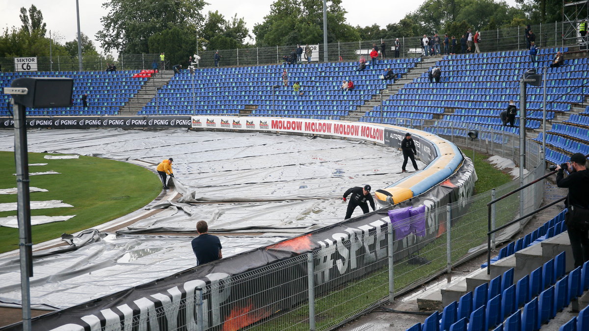 W zeszłym roku pożyczona z Wrocławia plandeka uratowała organizację Grand Prix na torze w Lublinie