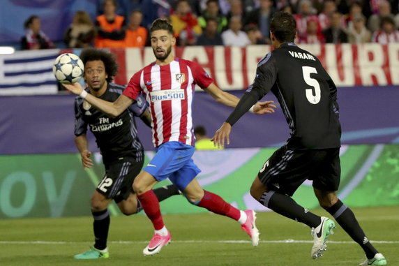 SPAIN SOCCER UEFA CHAMPIONS LEAGUE (Atletico Madrid vs Real Madrid)