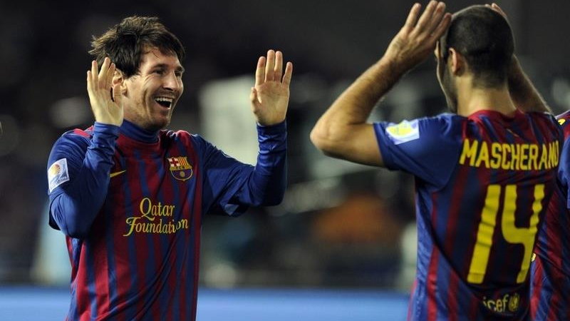 Lionel Messi i Javier Mascherano 