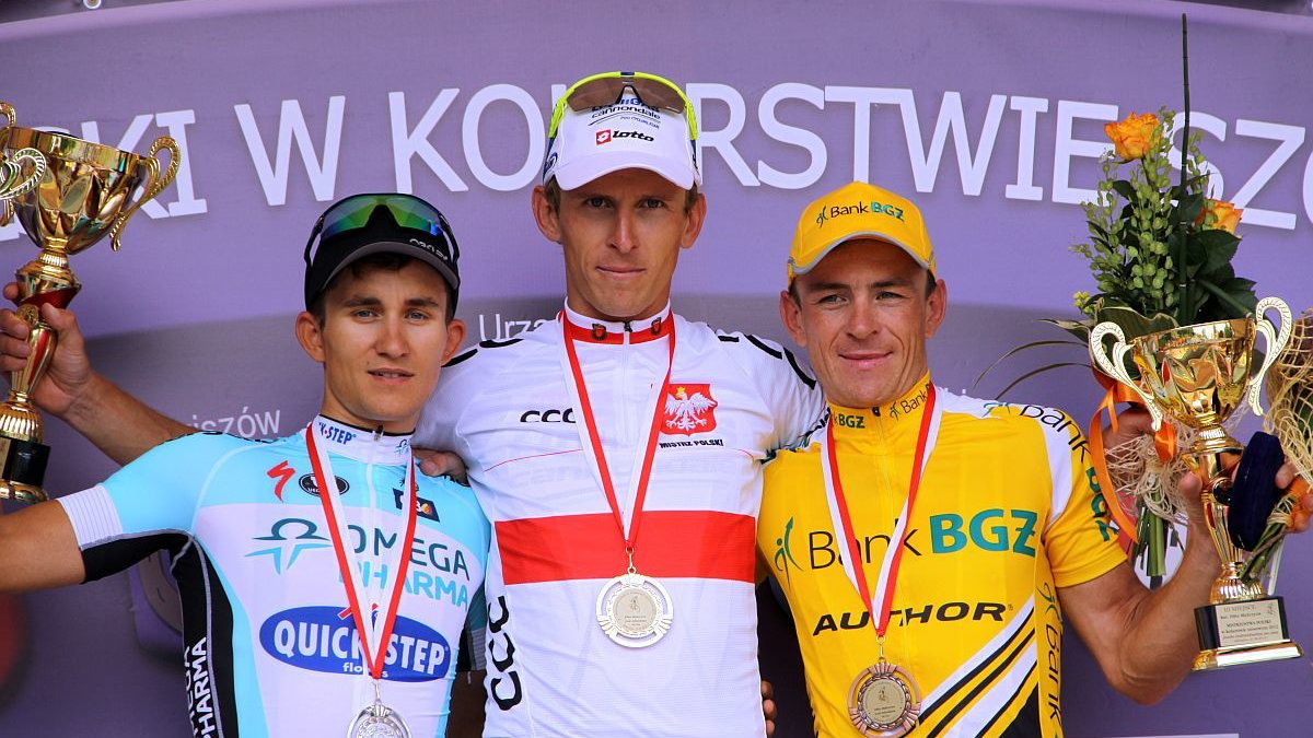 Podium Kolarskich MP 2012