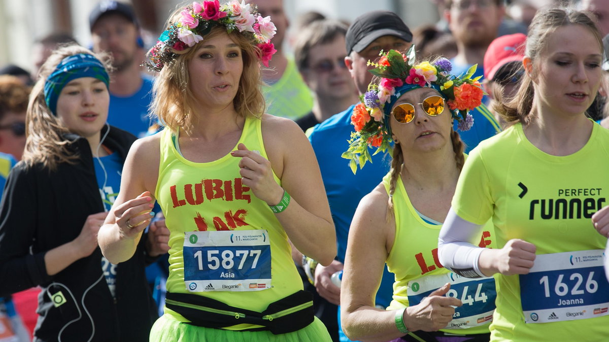 Lekkoatletyka. 11 Polmaraton warszawski. 03.04.2016