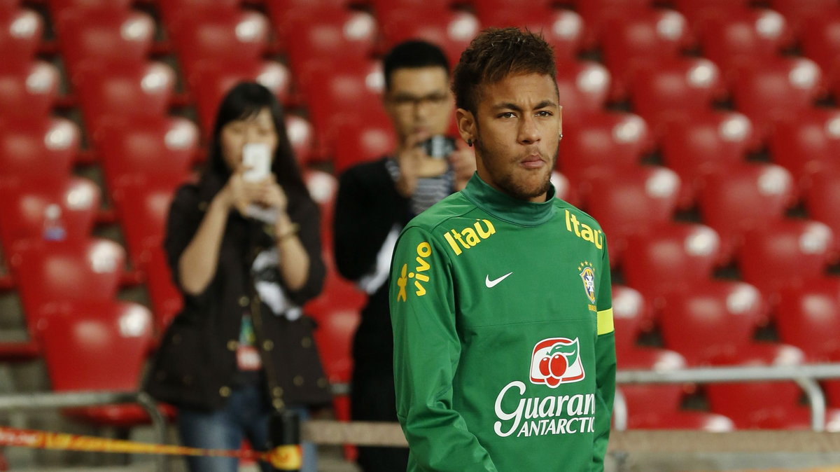 Neymar przed meczem z Zambią