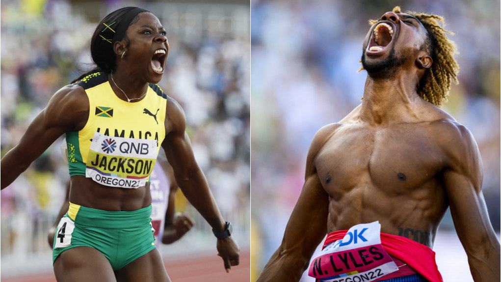 Shericka Jackson i Noah Lyles