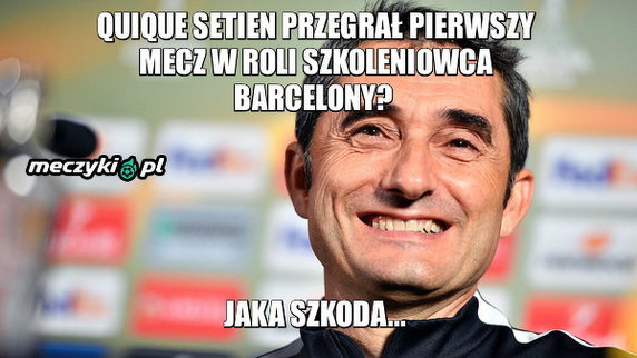 FC Barcelona przegrała z Valencią - memy po meczu