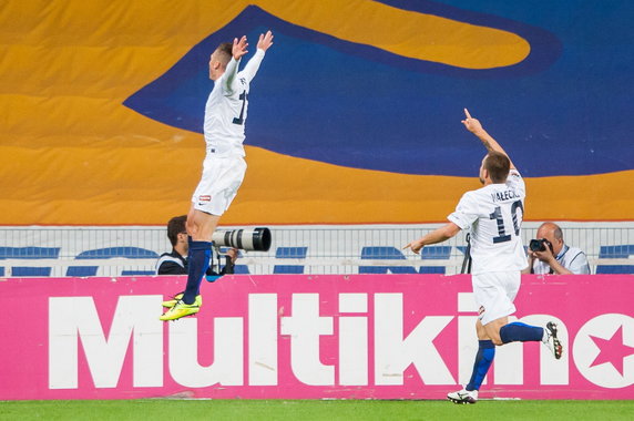 PIŁKA EKSTRAKLASA LECH POZNAŃ POGOŃ SZCZECIN (Marcin Robak )