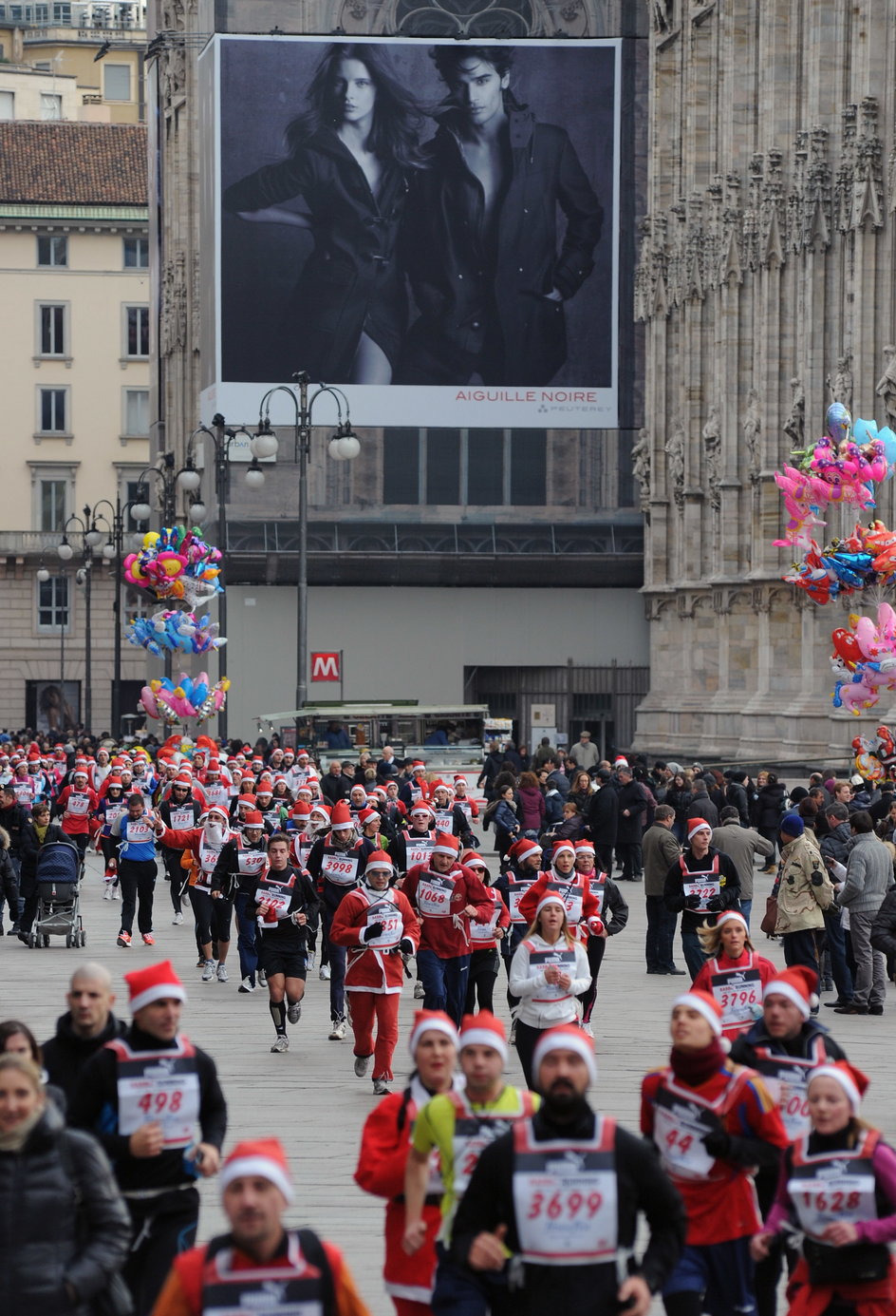 Santa Claus Race