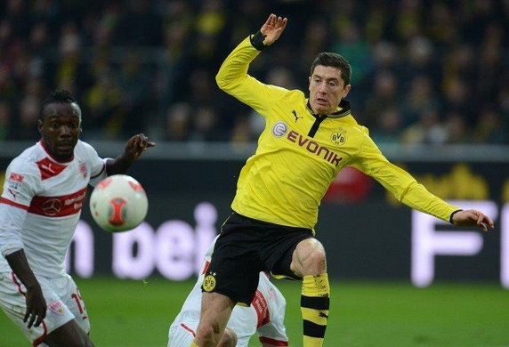 Borussia Dortmund - VfB Stuttgart  Robert Lewandowski 