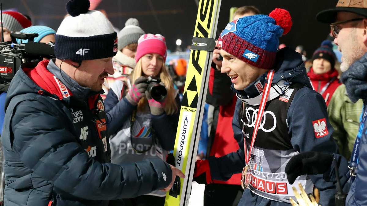 Adam Małysz i Kamil Stoch