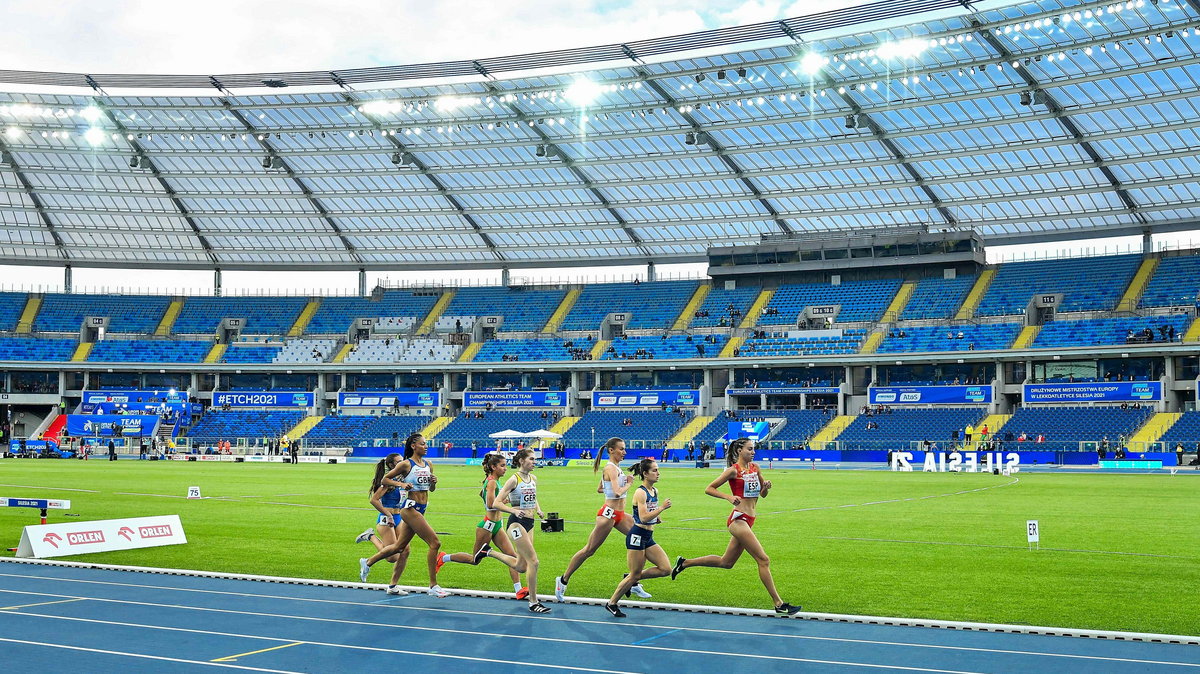 Na Stadionie Śląskim odbyły się Drużynowe Mistrzostwa Europy, a także konferencja z udziałem Anity Włodarczyk.