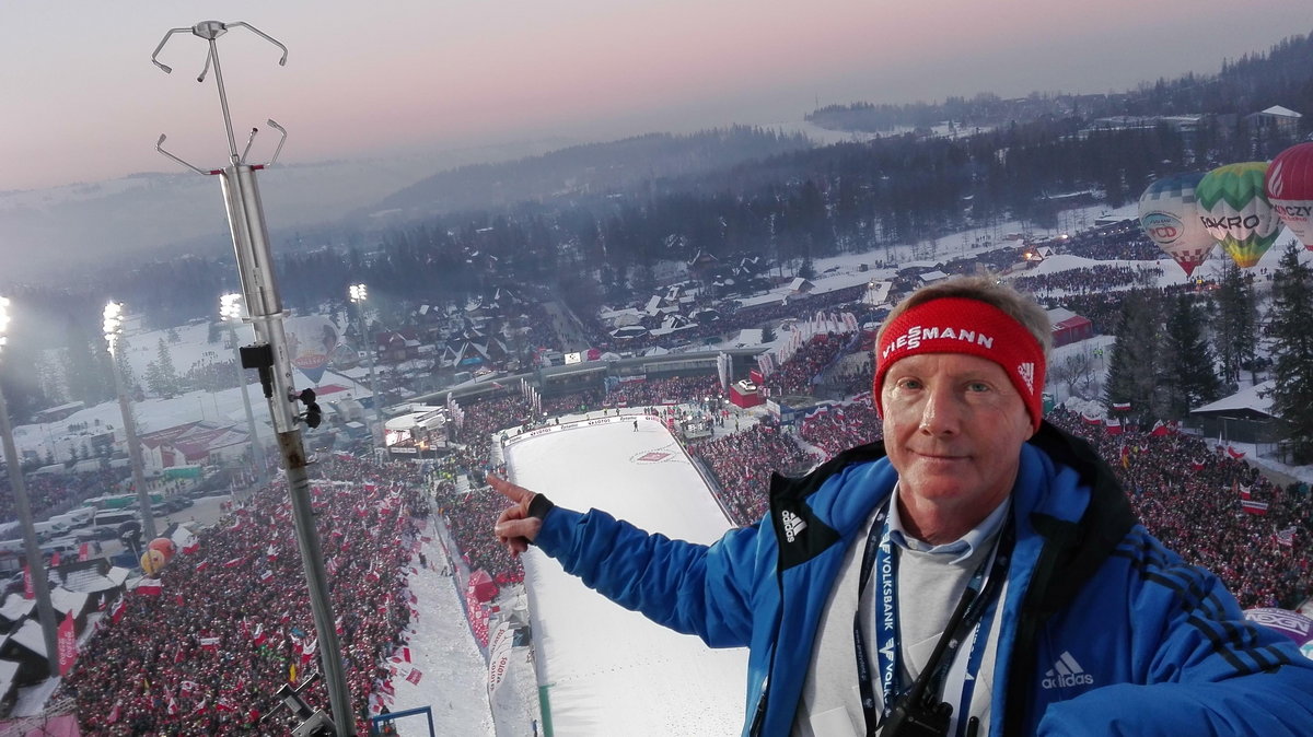 skoki warunki Walter Hofer