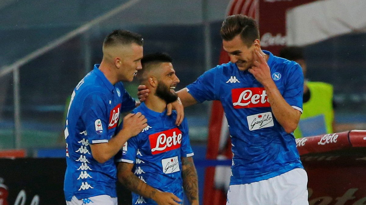 Piotr Zieliński, Lorenzo Insigne i Arkadiusz Milik