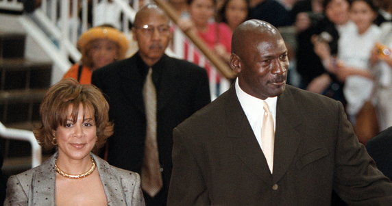 Michael Jordan i Juanita Vanoy
