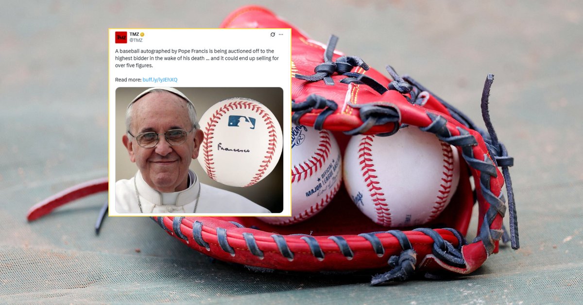 Piłka podpisana przez papieża trafiła na aukcję. Może osiągnąć zawrotną cenę