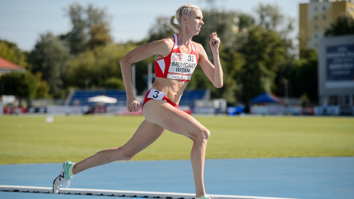 Iga Baumgart kilka dni temu pobiegła 400 m w czasie 52.14. W Brukseli chce być jeszcze szybsza