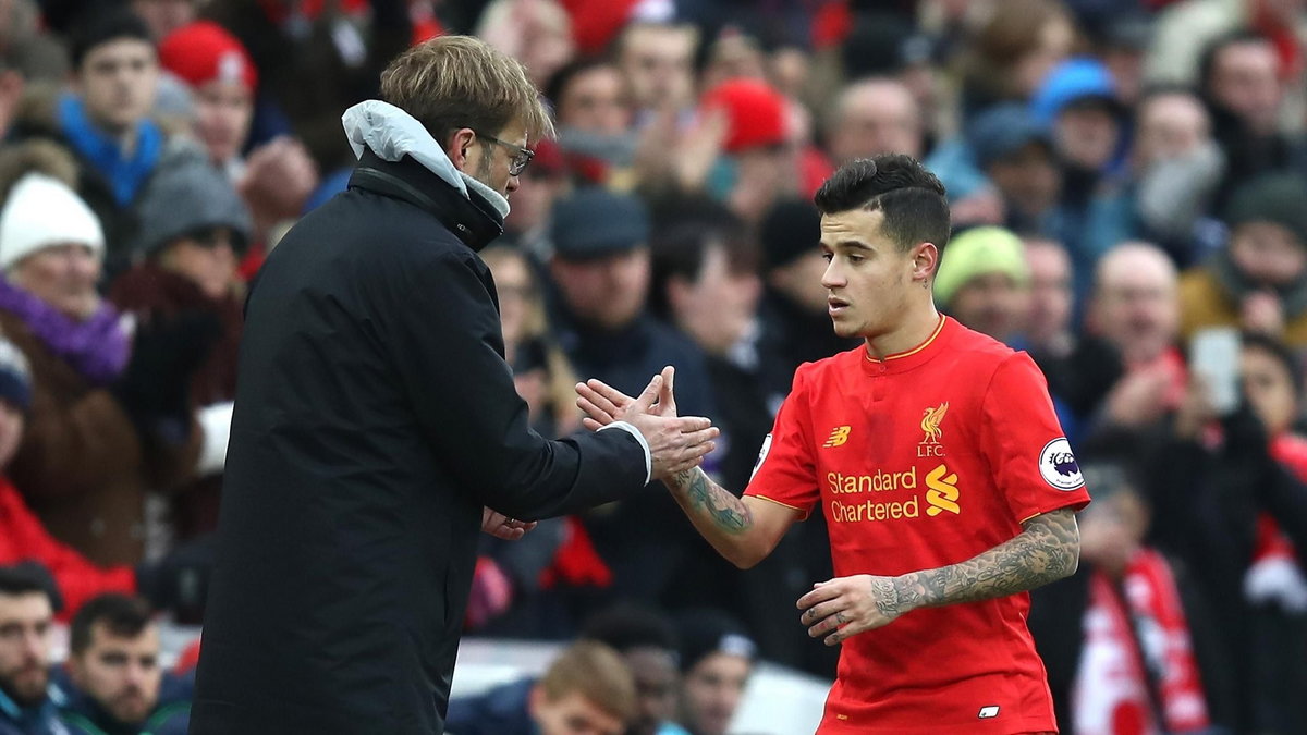 Juergen Klopp i Philippe Coutinho