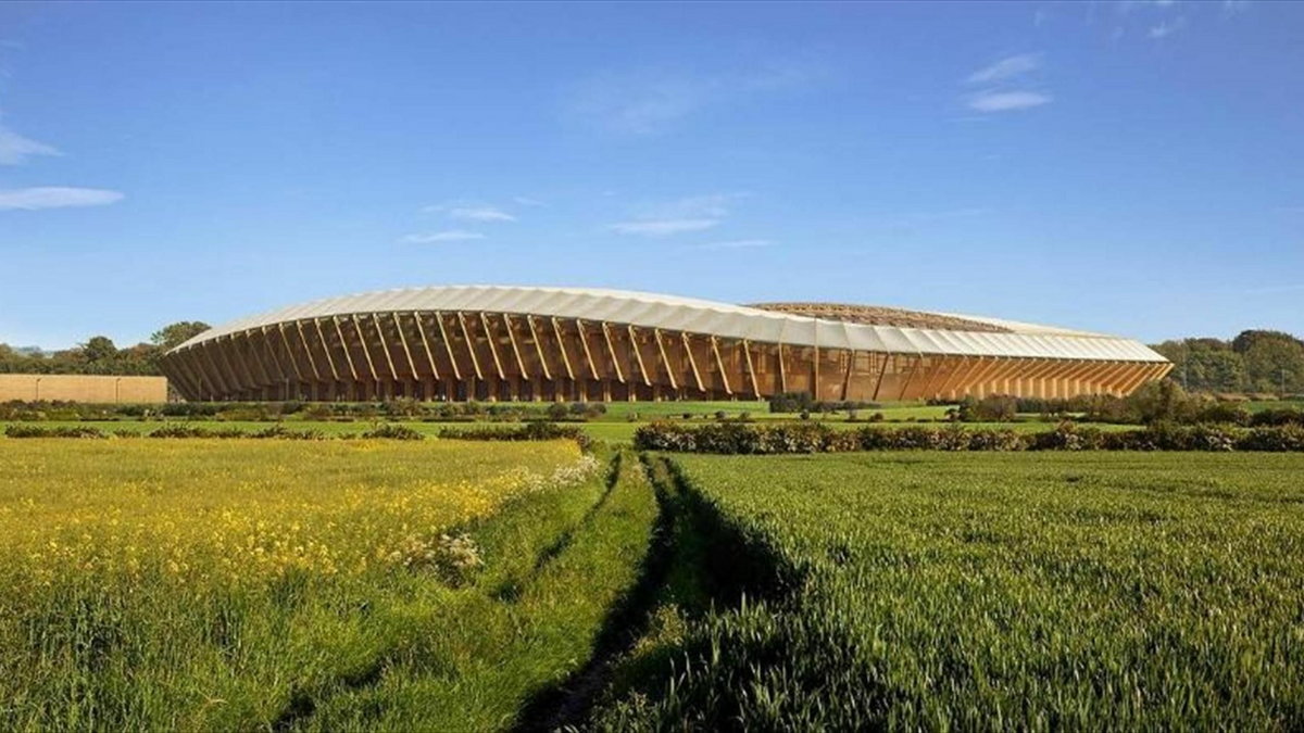 W Anglii może powstać pierwszy nowoczesny stadion z drewna