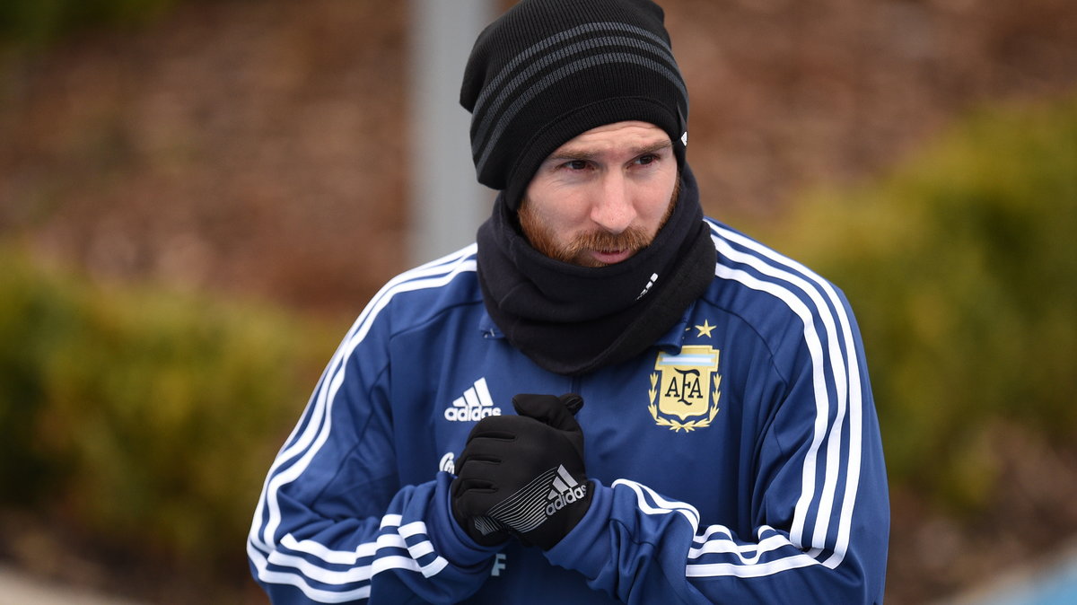 Leo Messi na zgrupowaniu reprezentacji Argentyny