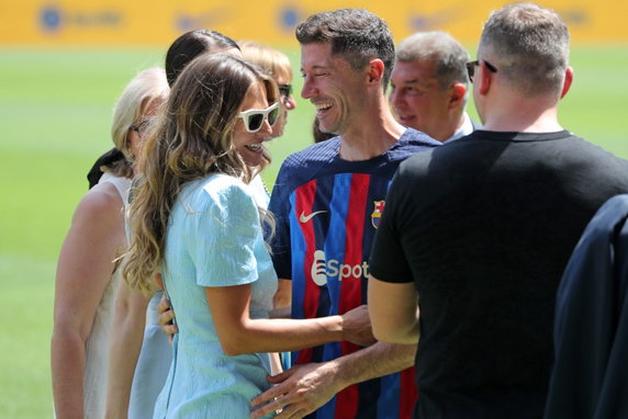 Anna i Robert Lewandowscy