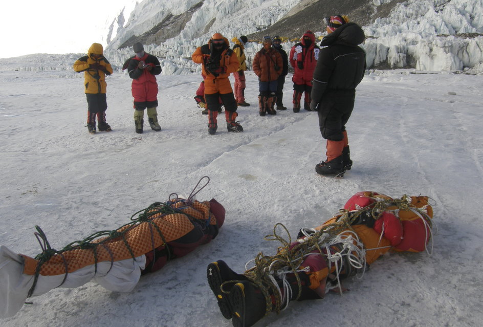 Zwłoki znalezione pod Mount Everest