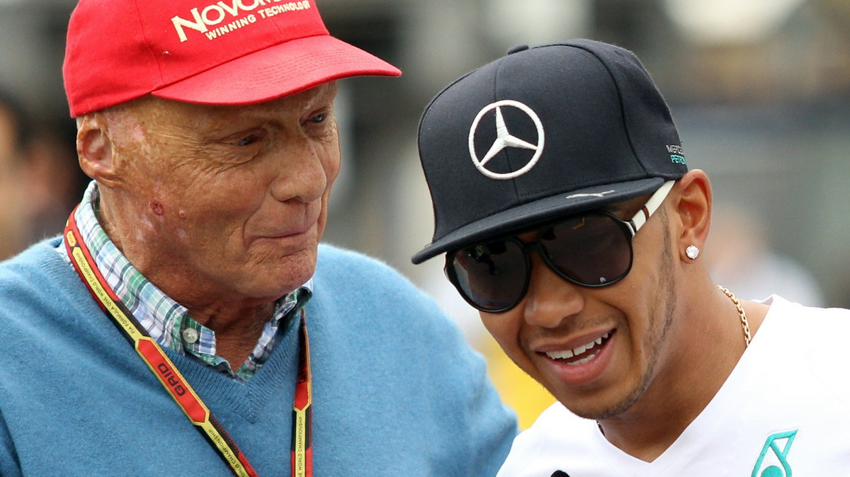 Niki Lauda i Lewis Hamilton