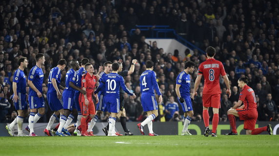 BRITAIN SOCCER UEFA CHAMPIONS LEAGUE (Chelsea vs PSG)